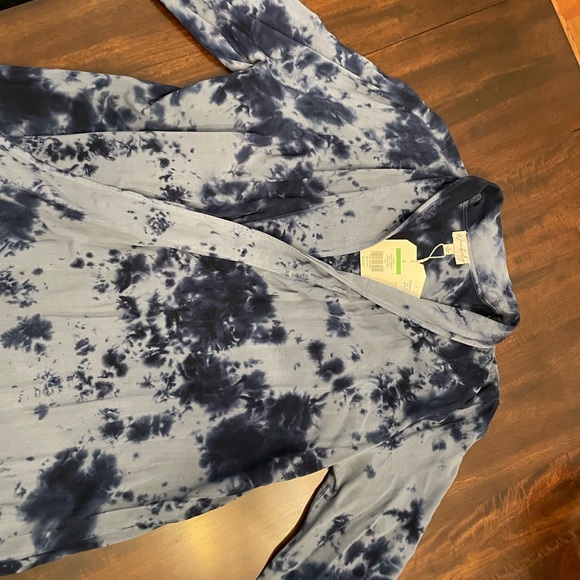 NWT Wonderly tie dye duster Sz S - Picture 3 of 4